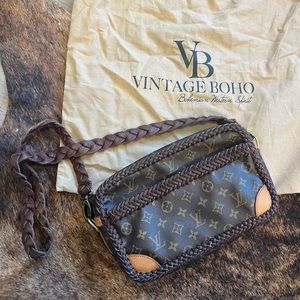 Authentic Louis Vuitton Crossbody Vintage Boho